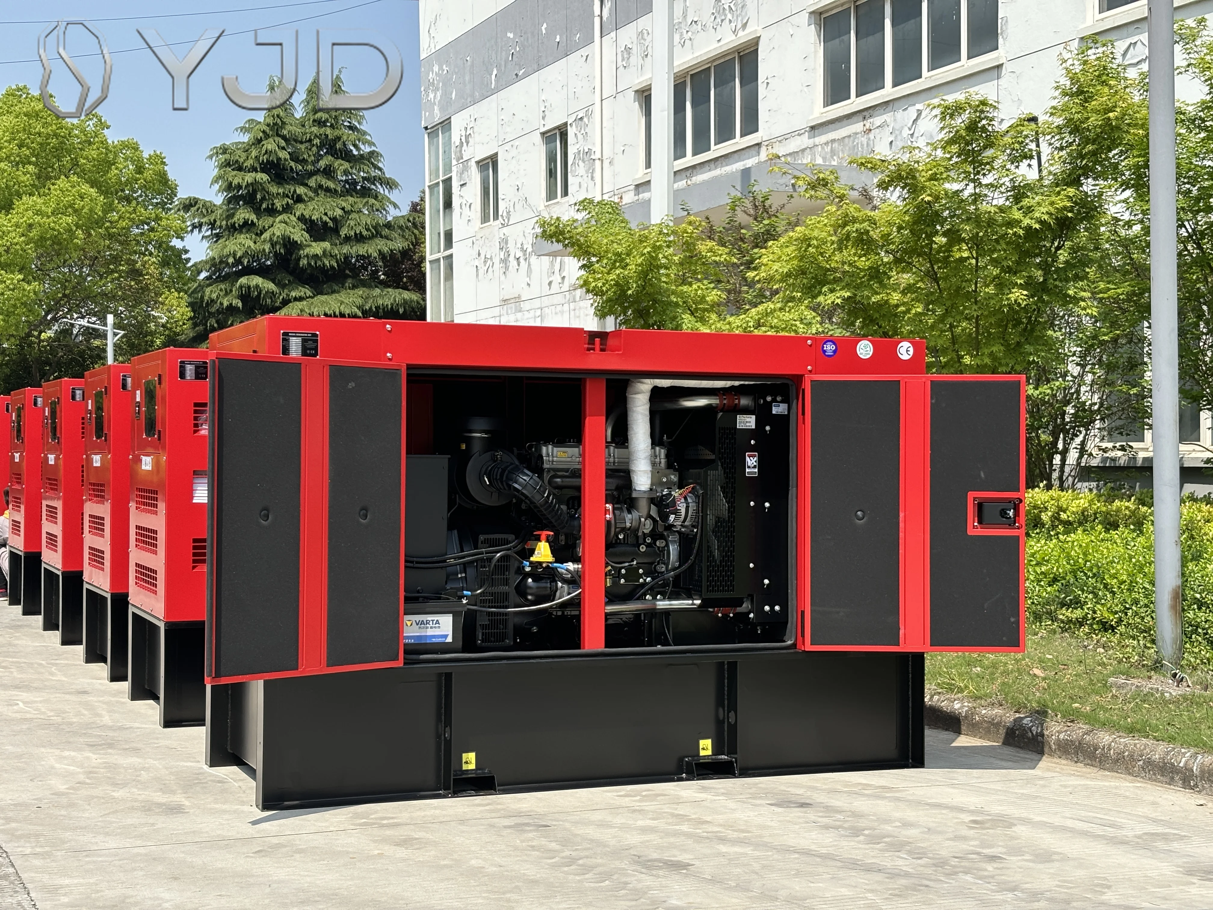 Generator Company Denyo Silent Electric Generator 60kva diesel Generator with Perklns Engine 1104D-44TG1 50kw