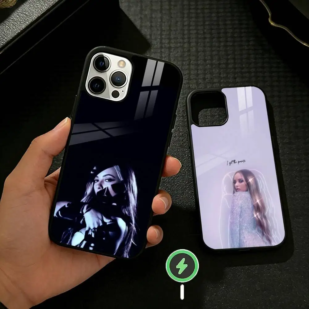 

Jade Thirlwall Mobile Phone Case For iPhone 17/16/15/14/13/12/Plus/Pro/Max for Magnetic Wireless Charging