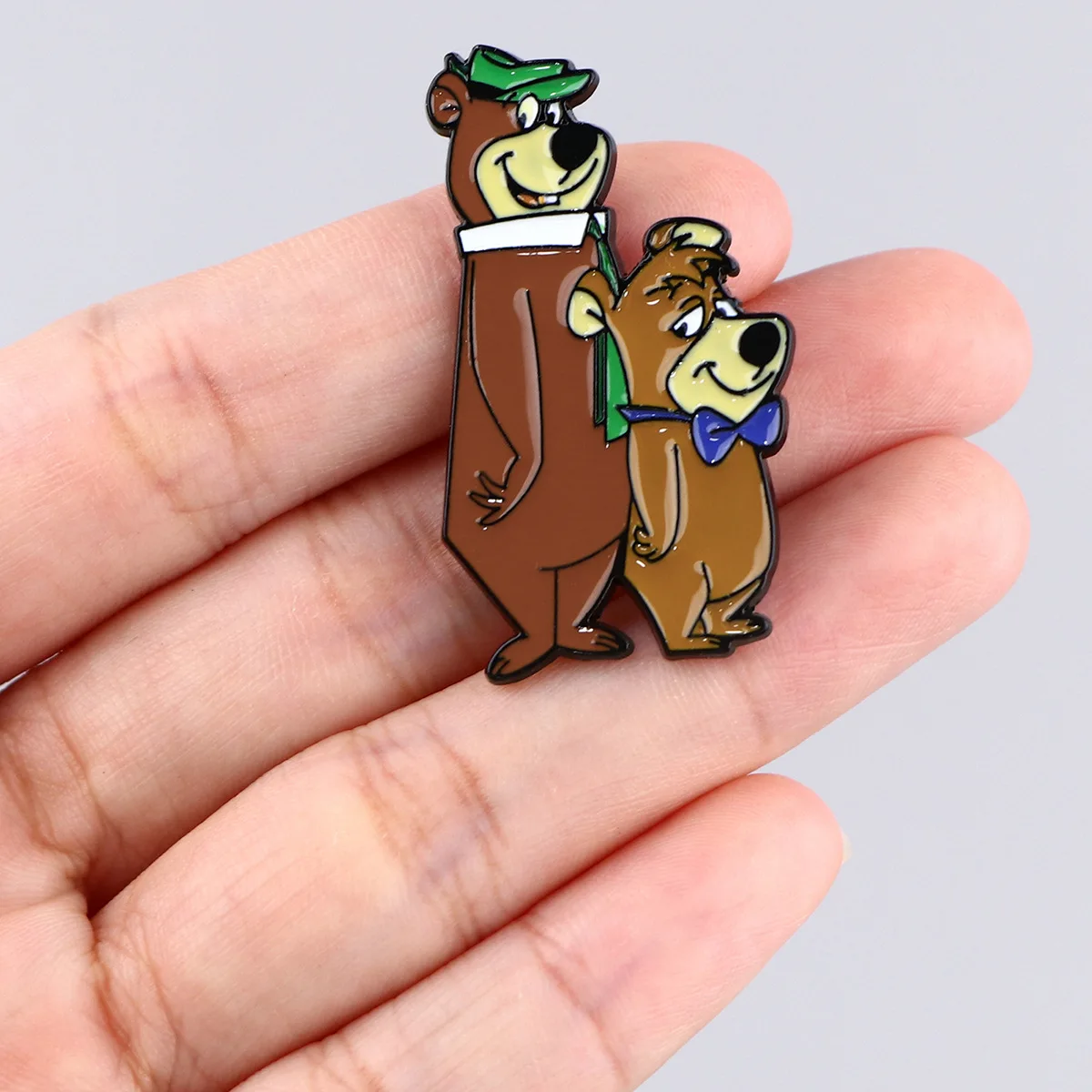 Newest Anime Cartoon Bear Soft Enamel Lapel Brooch Pin Badge Emblem Alloy Accessory Clothing Backpack Decoration Wholesale