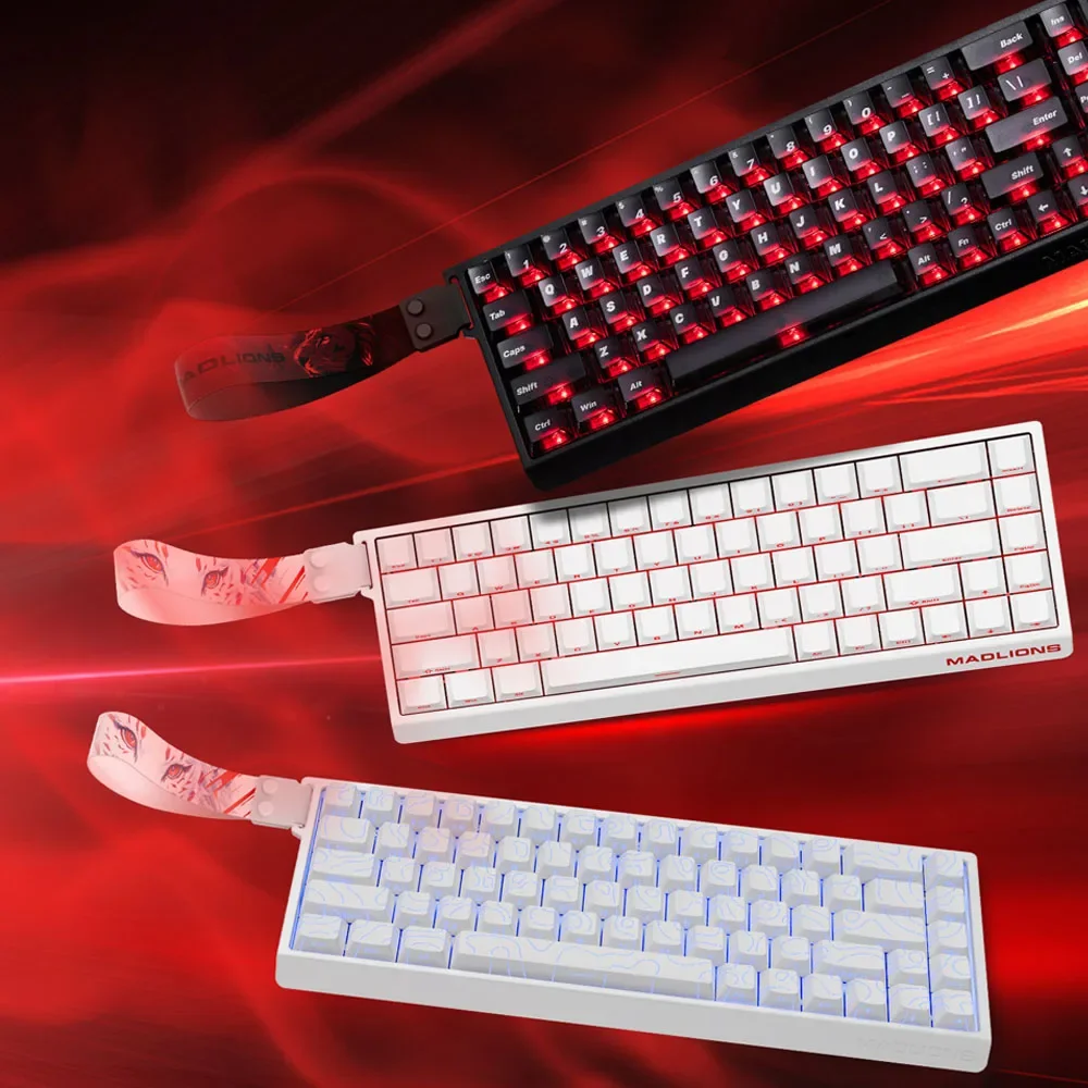 Mad60 HE Mad68 Pro HE Madlions Mad لوحة مفاتيح الألعاب مفتاح مغناطيسي E-sport مفتاح مغناطيسي سلكي MAD ملحقات الألعاب لوحة المفاتيح