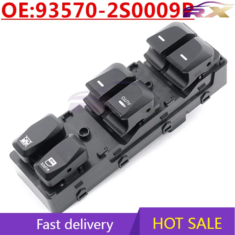 

OEM:93570-2S0009P Power Window Master Control Switch For Hyundai IX35