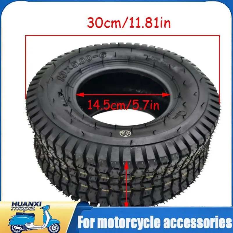 Pedal Electric Bike 13x5.00-6 Vacuum Tire 13x6.50-6 Tire 13 inch for Go Kart and Beach Bike Supermoto Wheels