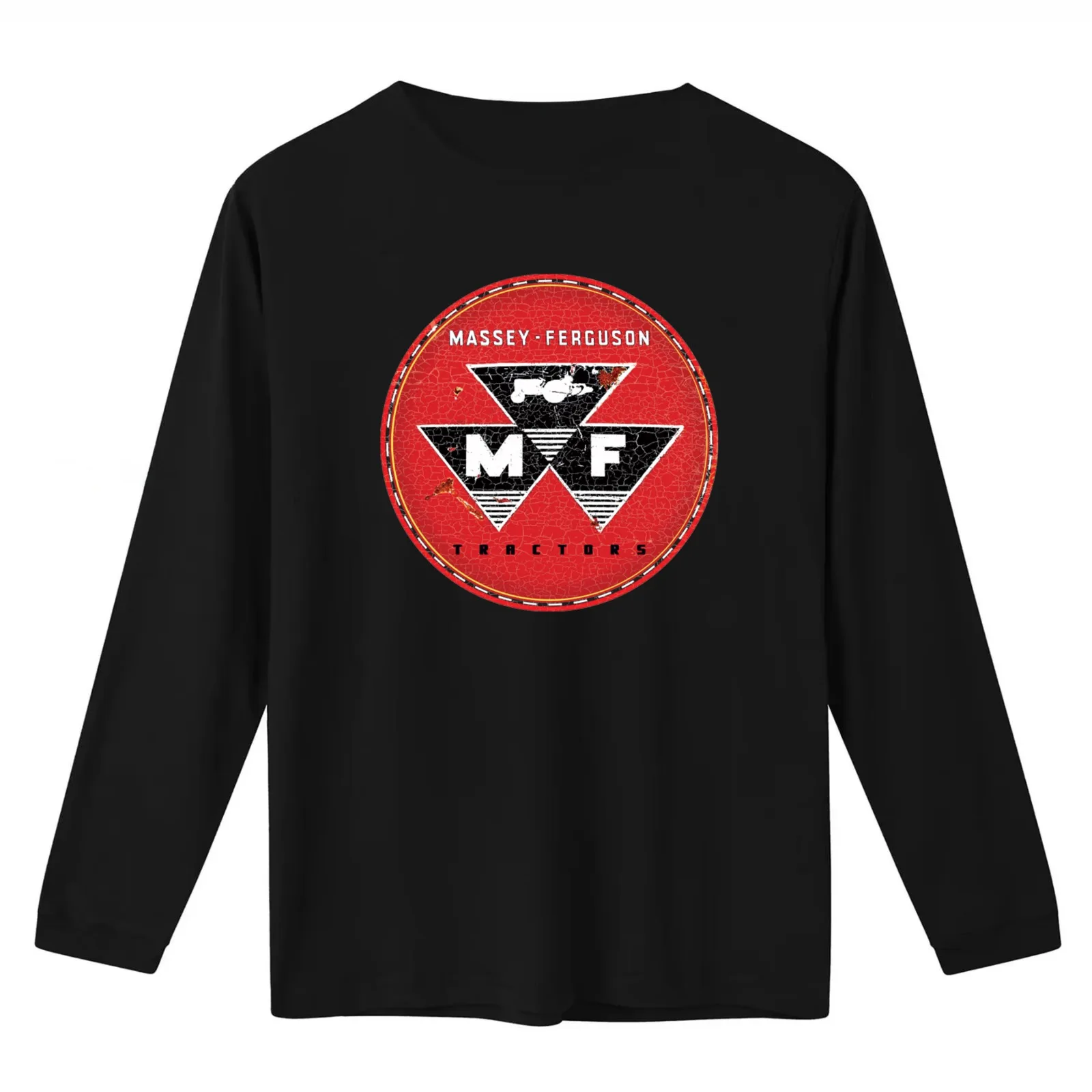 Massey Ferguson Tractor T-Shirt Summer Casual Cotton Tee Oversized Streetwear Tops Vintage Graphic Print Unisex Men Women