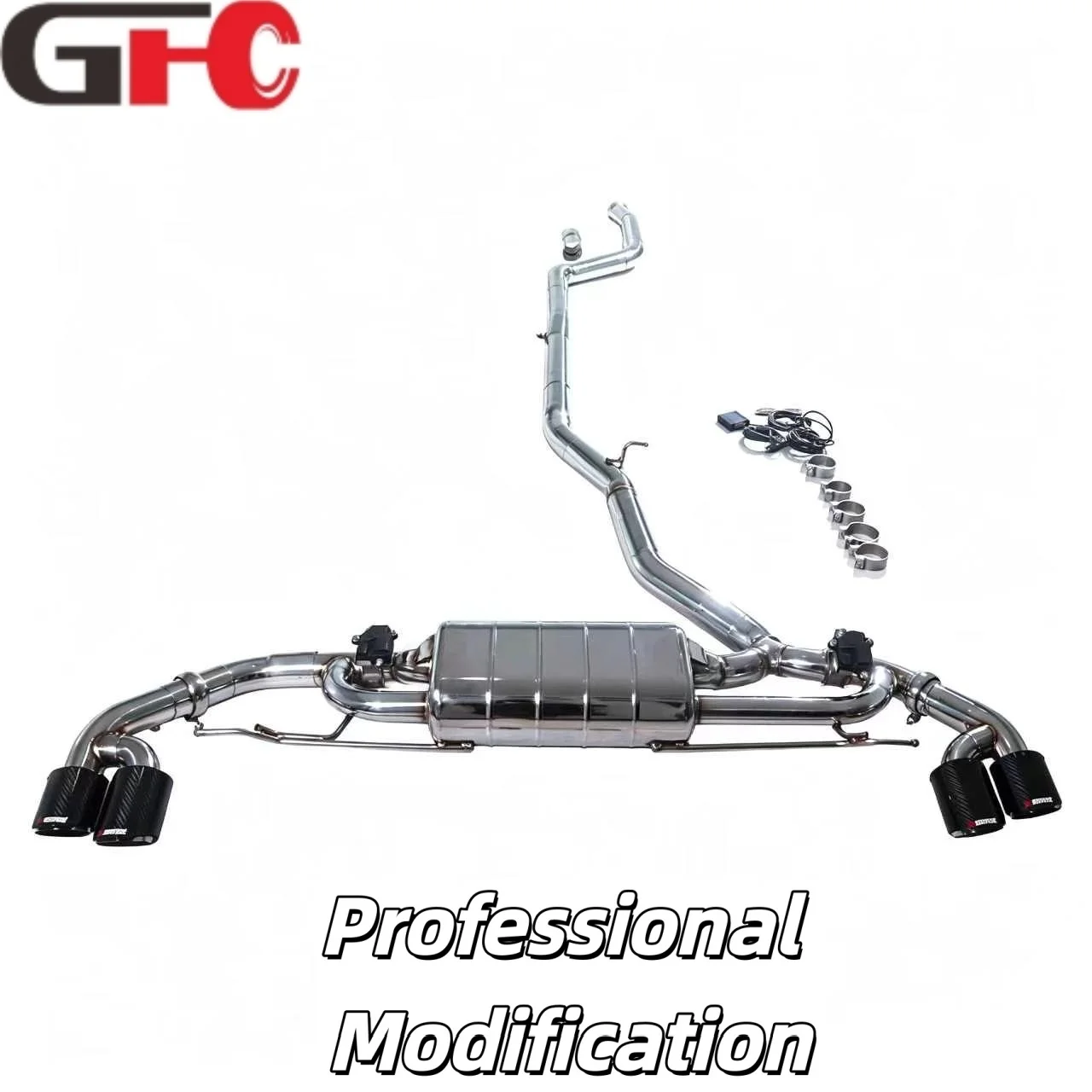 

Exhaust Pipe for 2019-2024 BMW X5 G05 45E 3.0T with 304SUS Hybrid Catback Valvetronic High-performance Exhaust System Muffler