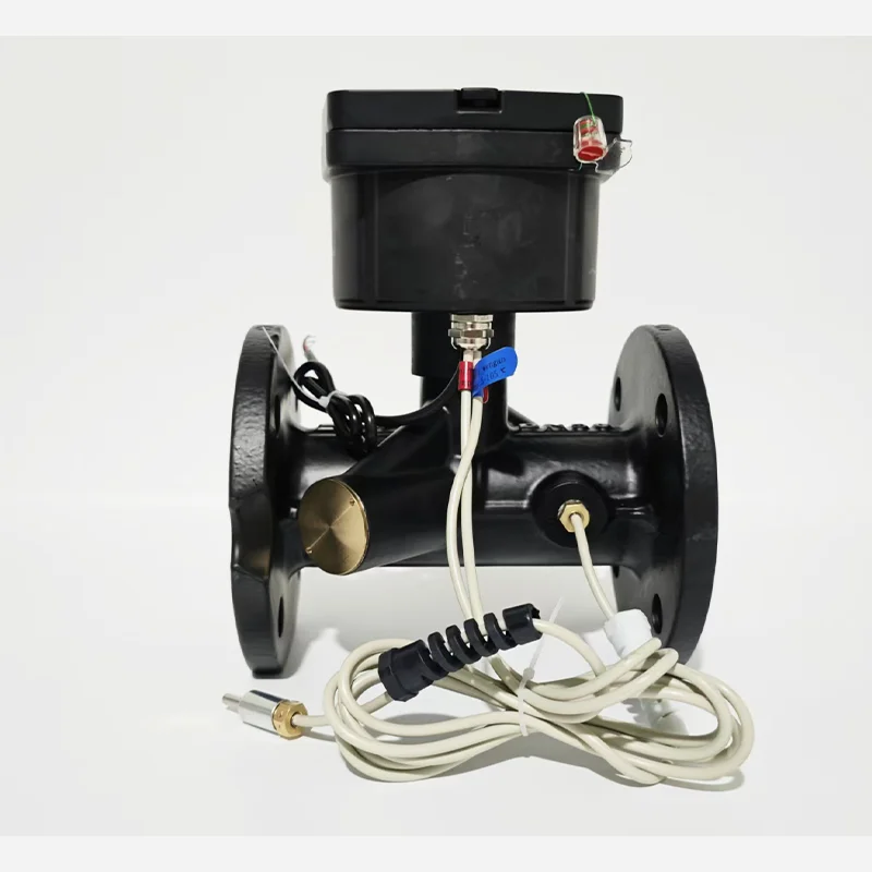 Digital Ultrasonic Water Flow Meter DN50 RS485/Remote Reading/Wireless Large Caliber Flange Dual-channel