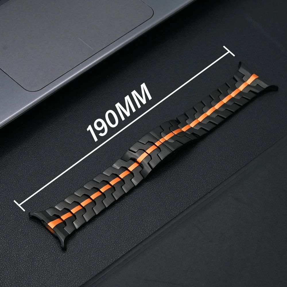 التيتانيوم الفاخرة الفرقة لساعة سامسونج جالاكسي الترا 2025 47 مللي متر سوار معدني الأعمال حزام لسامسونج غالاكسي الترا 2024 كوريا #2