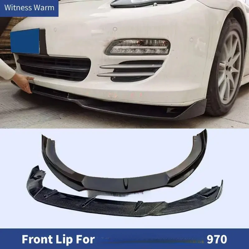

Карбоновый передний спойлер-«губа» (накладка) для тюнинга кузова автомобиля 970, 2010-2013 гг.