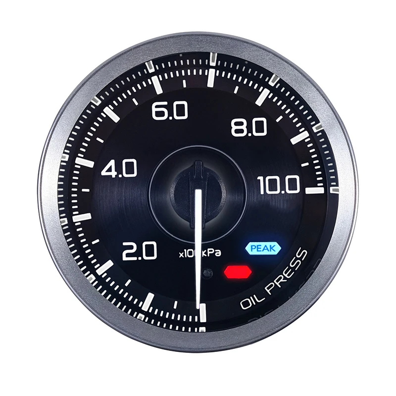

Car Modification Universal Instrument Panel Rainbow A1 Modification Gauge Water Temperature Oil Pressure Turbocharger Gauge