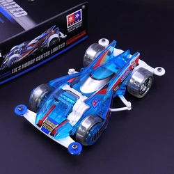 Xingda Daxing Mini 4WD Car White SFM Chassis Transparent Blue shell STRATO VECTOR KIT
