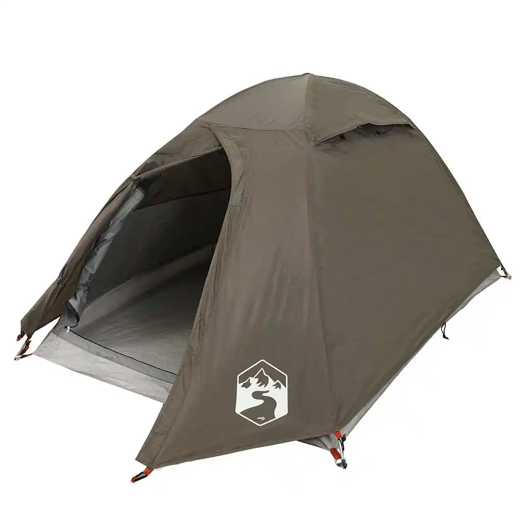 Wasserdichtes Tarnzelt für 2 Personen, Kuppelzelt, Lichtundurchlässig, Winddicht, Campingzelt für Festivals, Wandern, Backpacking, Camping, Angeln – Detail 28