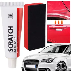 Car Scratch Remover Polishing Paste with Sponge Auto Body Paint Care Remove Scratch Repair Broken Paint Smooth Tools