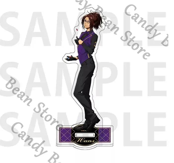 本物の進撃の巨人ハンジ・ゾーイコスプレクラピエ・ジェットンアクリルフィギュアスタンド漫画スタンディングサインデスクトップオーナメント装飾ギフト
