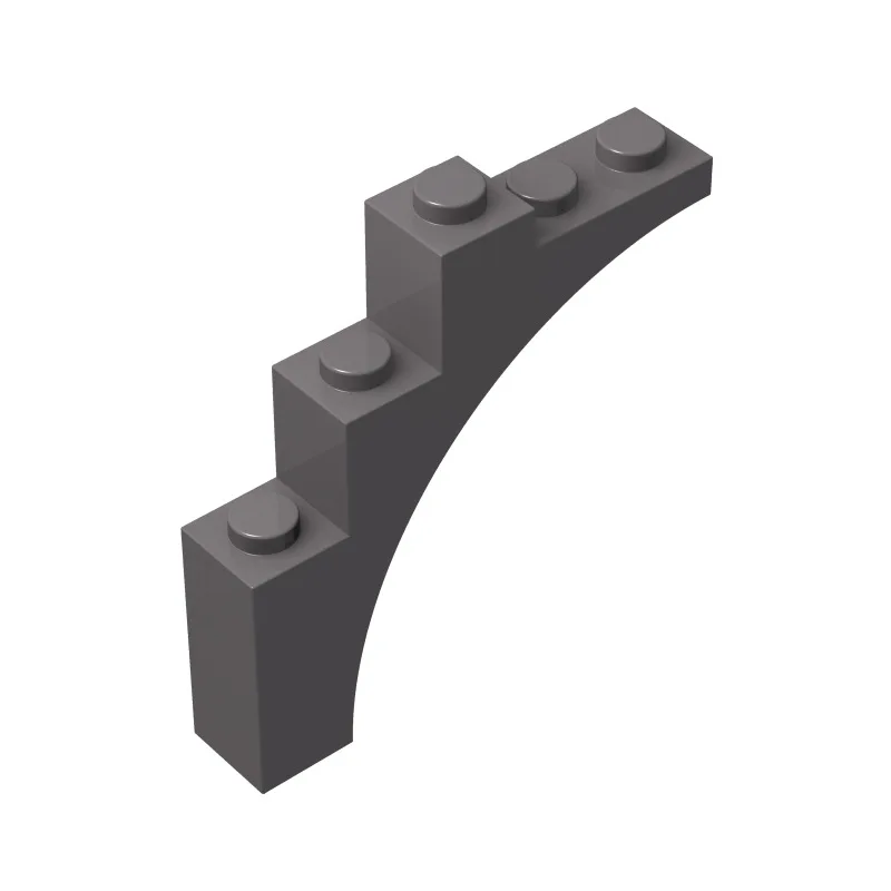 15PCS MOC Bricks W. Bow 1x5x4 Arch Trunk Particles  Building Blocks Parts 2339 14395 76768 DIY Classic Tree Accessories