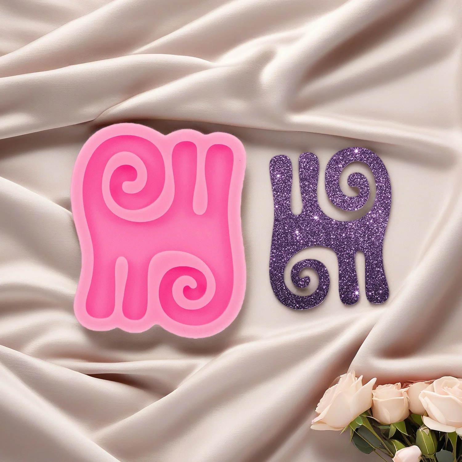 African Tribal Symbols Silicone Mould Keychain DIY Epoxy Resin Jewelry Crafts Casting Mold