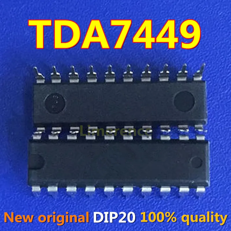 10PCS  TDA7449 7449 DIP TONE CONTROL DIGITALLY CONTROLLED AUDIO PROCESSOR CNC audio processor