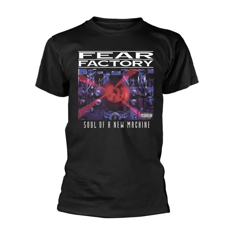 تي شيرت رجالي رسمي من Fear Factory Soul of a New Machine