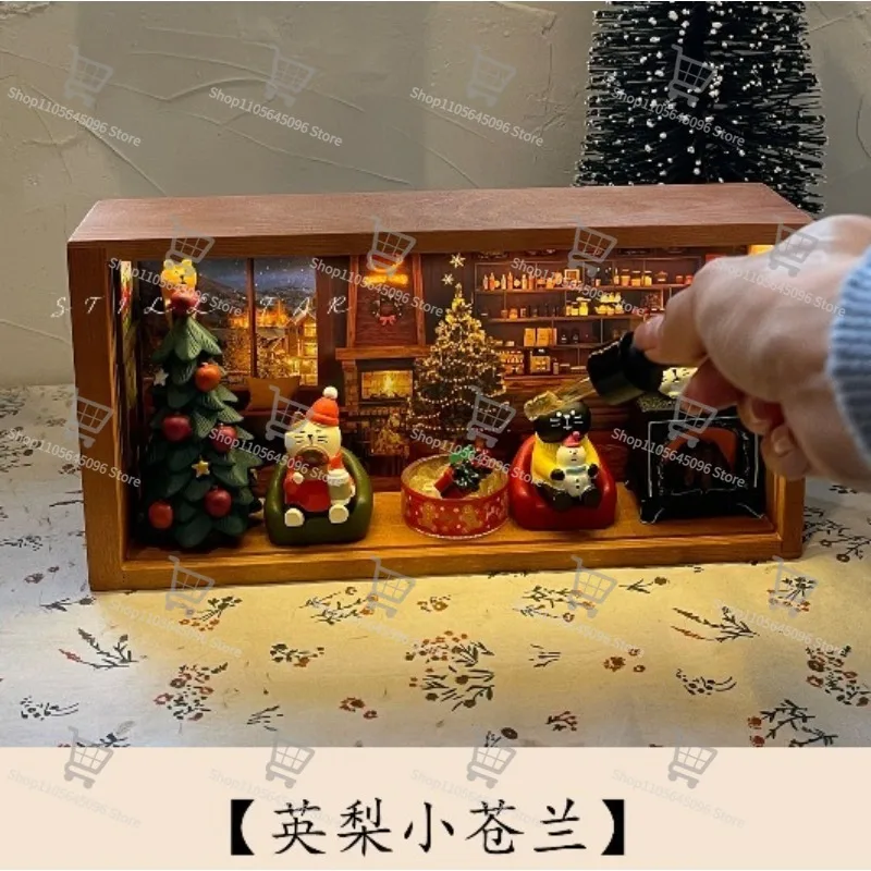 For Christmas Coffee House, Creative Dormitory Desktop Night Light