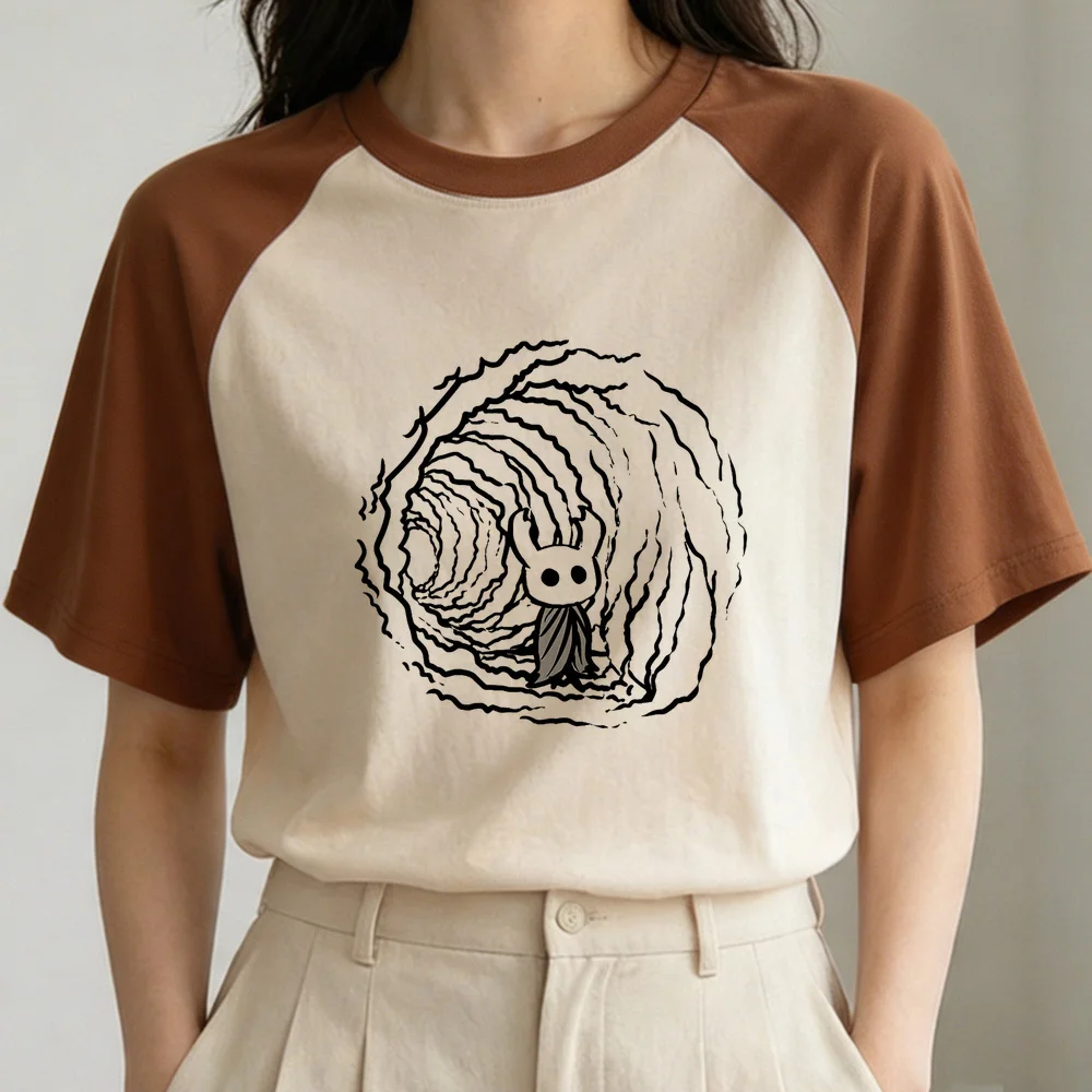 Hollow Knight t shirt shoujo Psychedelic korean fashion summer tshirt Psychedelic alternative  kawaii korean fashion