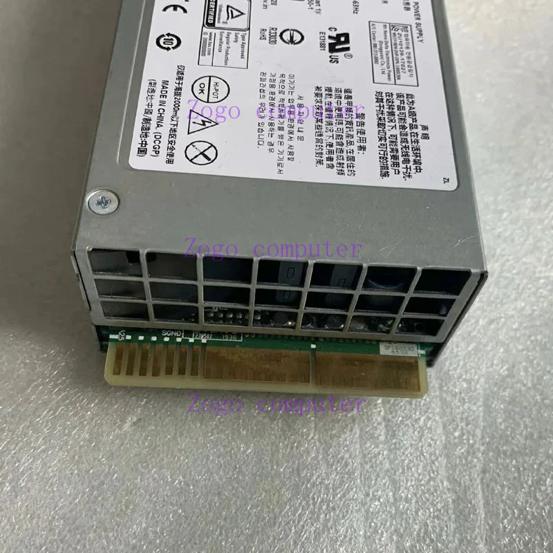 Oryginał dla Supermicro PWS-1K66P-1R 1U 1600W Redundant Platinum Power Supply Unit PSU