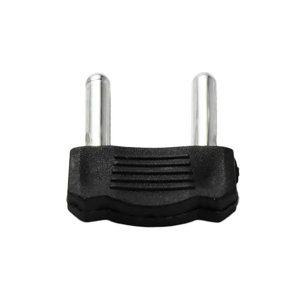 10Pcs High Quality Black Short-circuit Plug 14mm Pitch Metal RCA Plug 3mm Needle Banana Plug Video Wiring