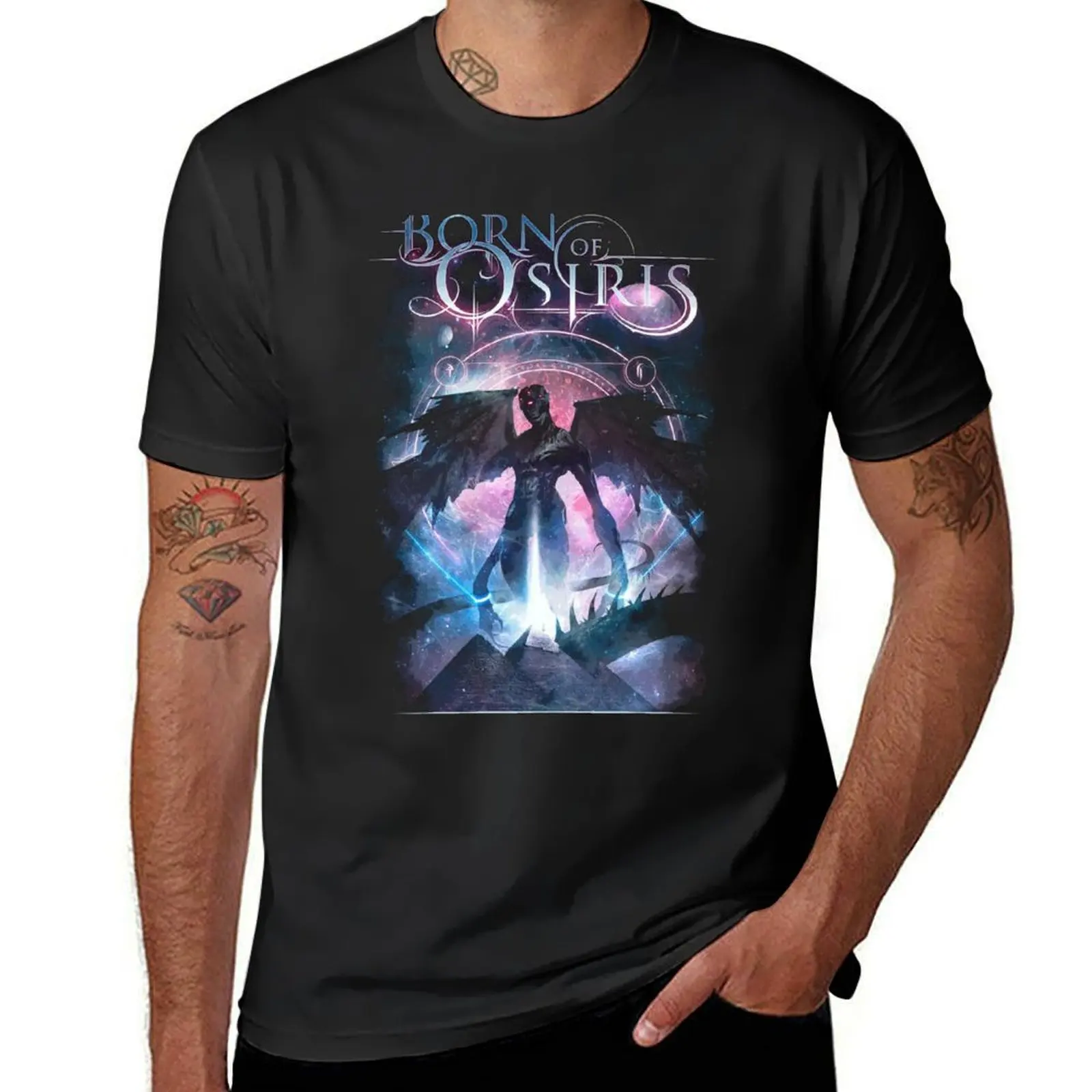 Born of Osiris - XIV T-Shirt anime clothes Blouse tops t shirts for men cotton