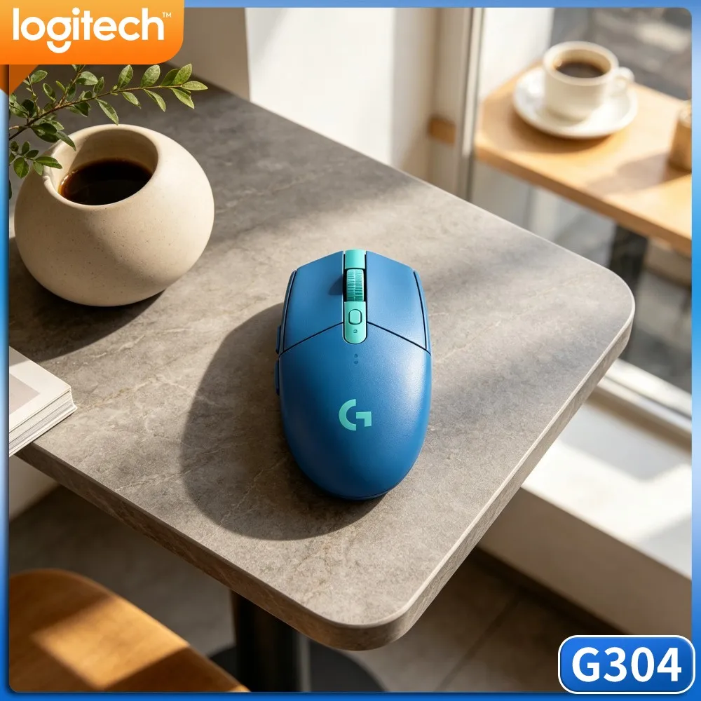 Logitech G304 LIGHTSPEED Wireless Gaming Mouse Matte Non‑Slip Surface For Amateur Player Freelancer Daily PC Operation