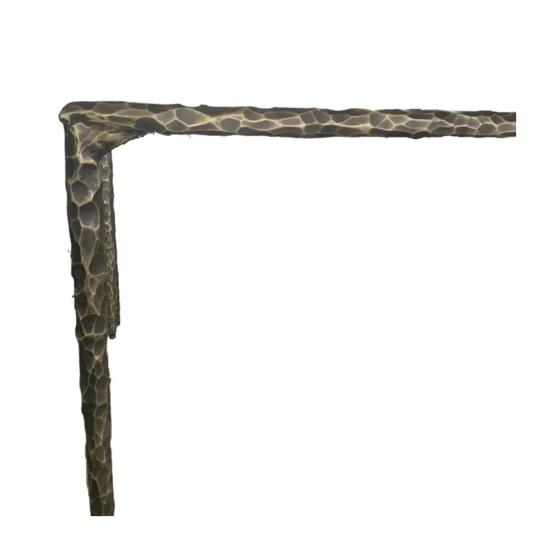 

American light luxury antique forged wrought iron personalized side table/soft decoration design/villa/hotel