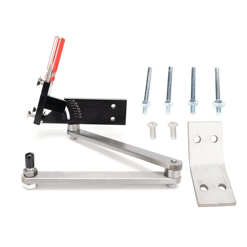 15-45° Angle Adjustable Blade Sharpener Adjustable Lawn Mower Blade Sharpener Suitable for Right and Left Hands