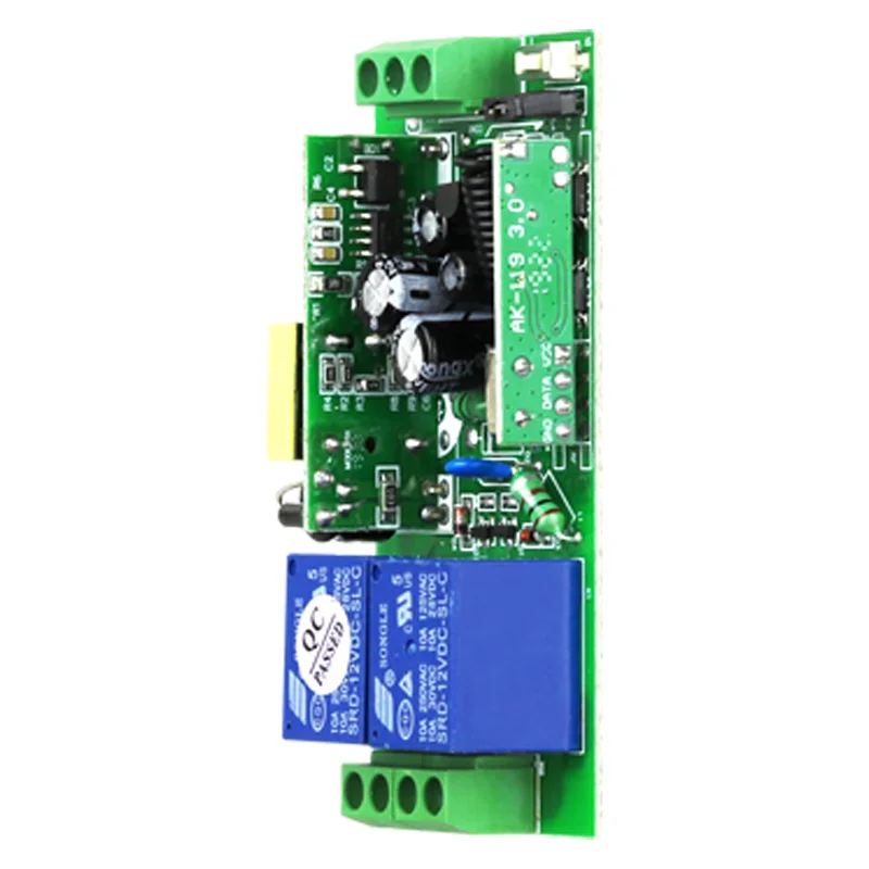 مفتاح تحكم لاسلكي عالمي عن بعد ، باب مرآب كهربائي ، تعلم ، قناتان ، ، ، من من من من من MHz ، ، AC85 ~ #4