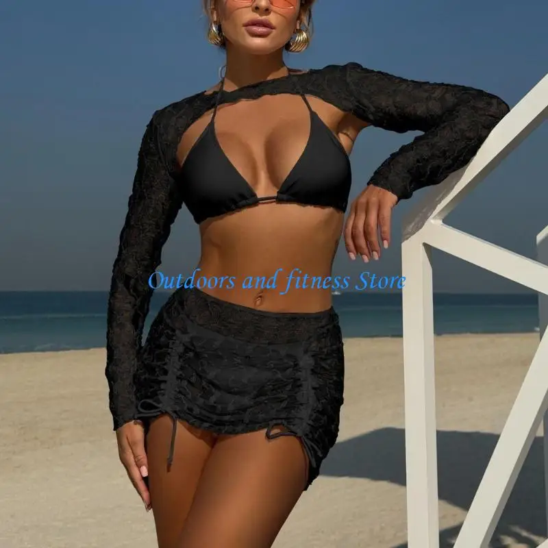 

H053 Женский треугольный купальный костюм с пляжным покрытием V Sect Thong Swim Costume