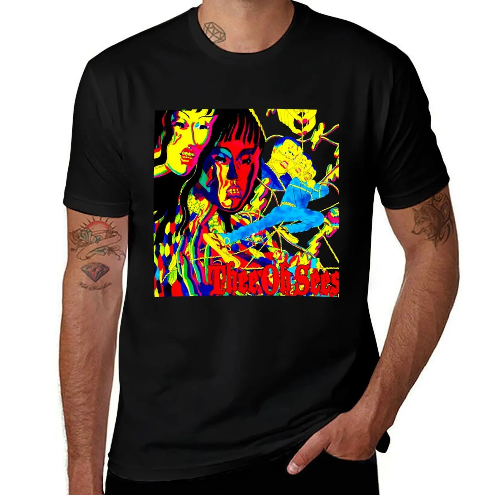 

The Hidden Mystery Behind Thee Oh Sees T-Shirt cotton t shirt man anime tshirt T-Shirt