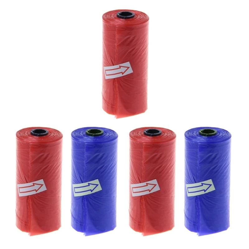 M76C عربات الأطفال أكياس القمامة القابل للتصرف، أكياس الحفاضات 5 أكياس براز الأطفال