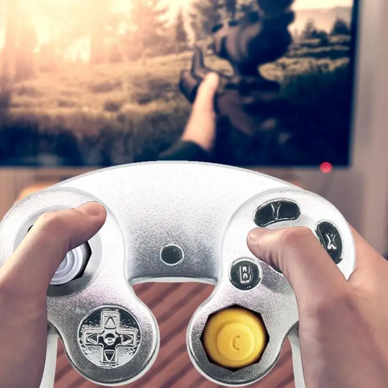 Full Set L R ABXY Z Keypads Buttons Mod Replace Dpad ABXY Trigger Parts For Game Cube Game Cube Controllers H8WD