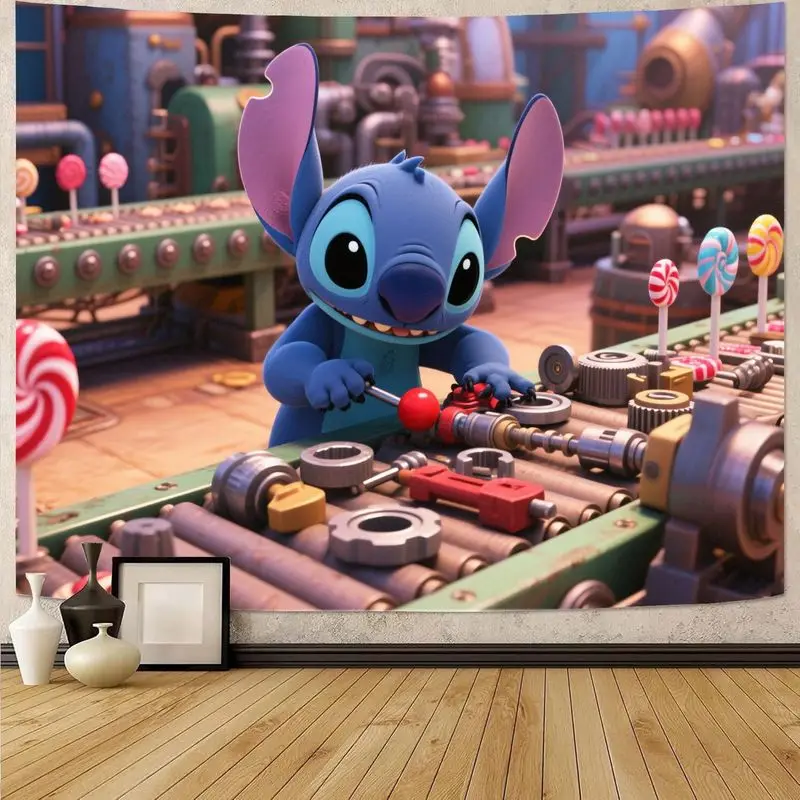 

1 шт. стежок мультфильм гобелен милый Дисней настенное искусство красочный домашний декор идеально подходит для детской комнаты или игровой комнаты дизайн