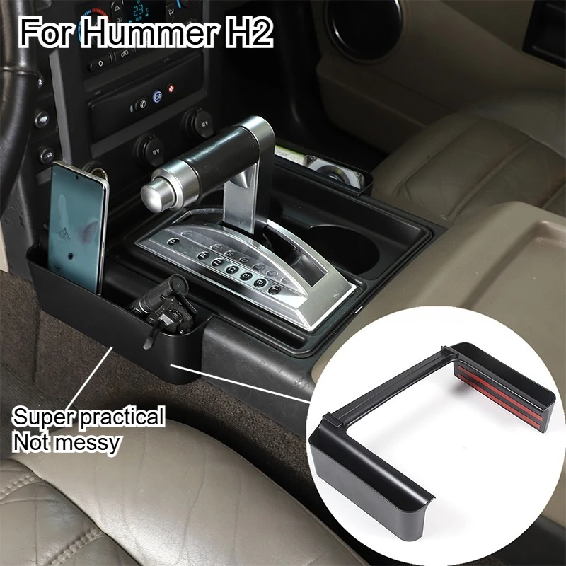 

For Hummer H2 2003-2007 Stowing Tidying Car Gear Shift Storage Box Organizer Tray Interior tool Accessories
