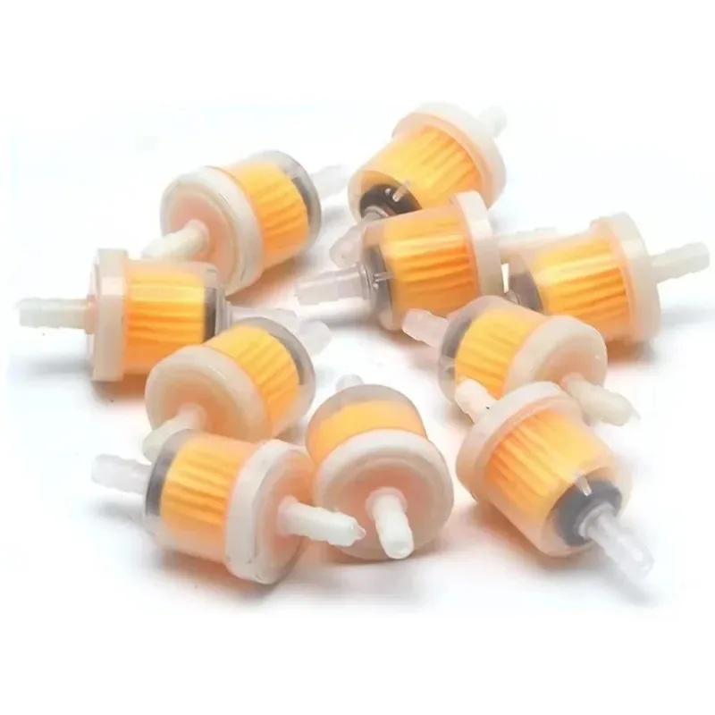 1-10pcs Professional Motorcycle Oil Filter Inline Gas Fuel Filter Gasoline Filters Tool For Scooter Moped Scooter Dirt Bike ATV