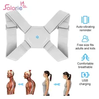 Intelligent Posture Corrector Adjustable Back Brace Support Belt Sensor Vibration Reminder Smart Posture Student Adults Children