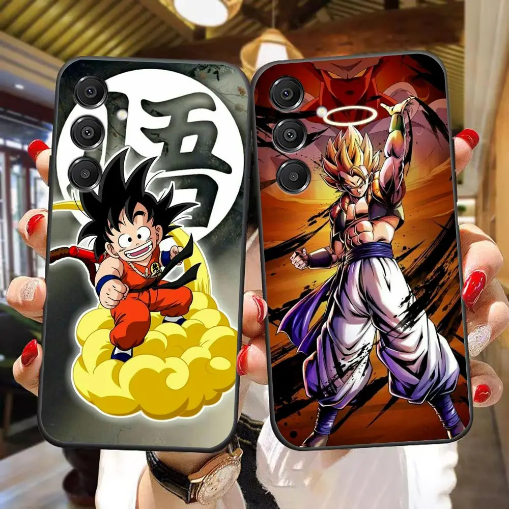 Phone Case For Samsung A14 A15 A16 A17 A22 A23 A26 A27 A32 A35 A36 A52 A53 A54 A55 A56 A57 A71 Cover D-Dragon Ball Goku Vegeta