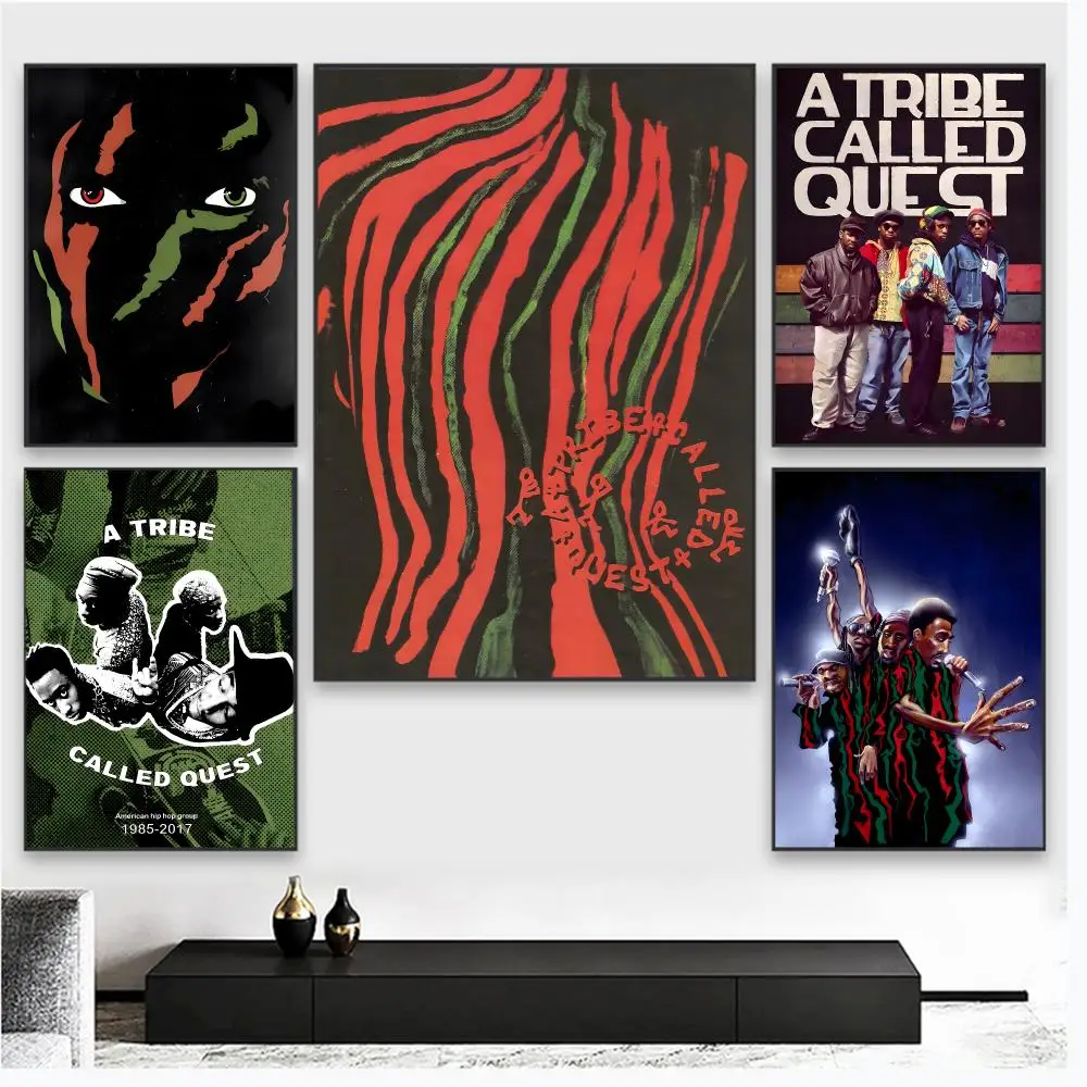 A Tribe C-Called Quest Poster Wall Art Poster Pictures, Aesthetic Home Decor For Living Room Bedroom Office