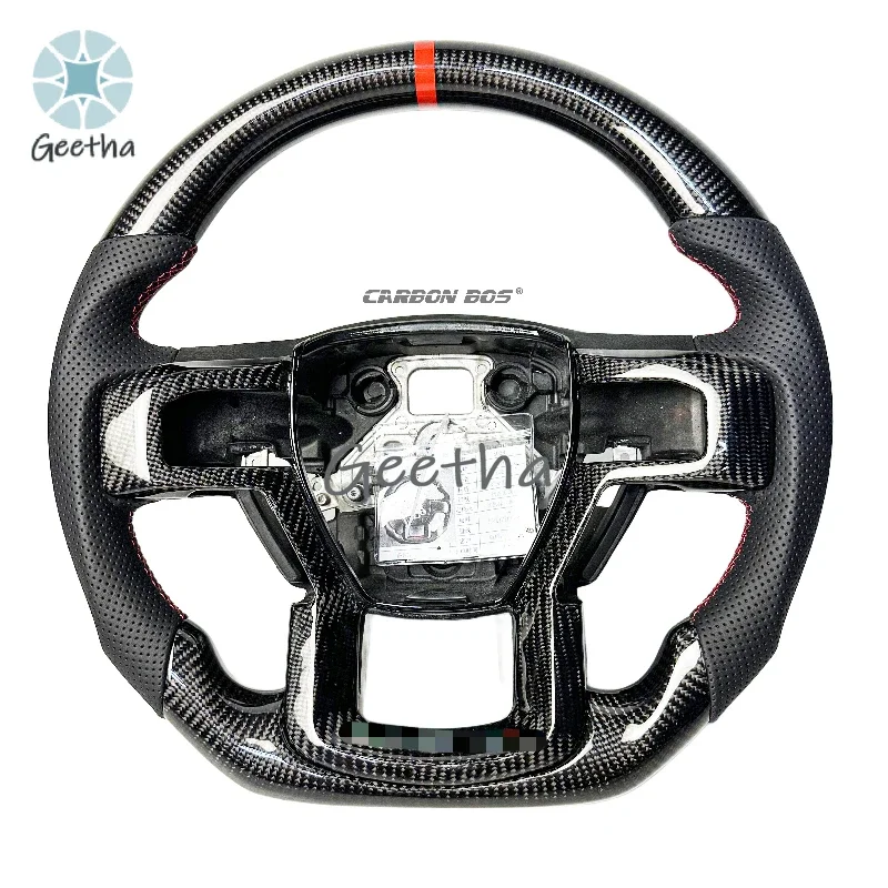 

Carbon Fiber Steering Wheel for Ford Ranger Everest 2016 2017 2018 2019 2020 Auto Steering Wheel Modification and Upgrade