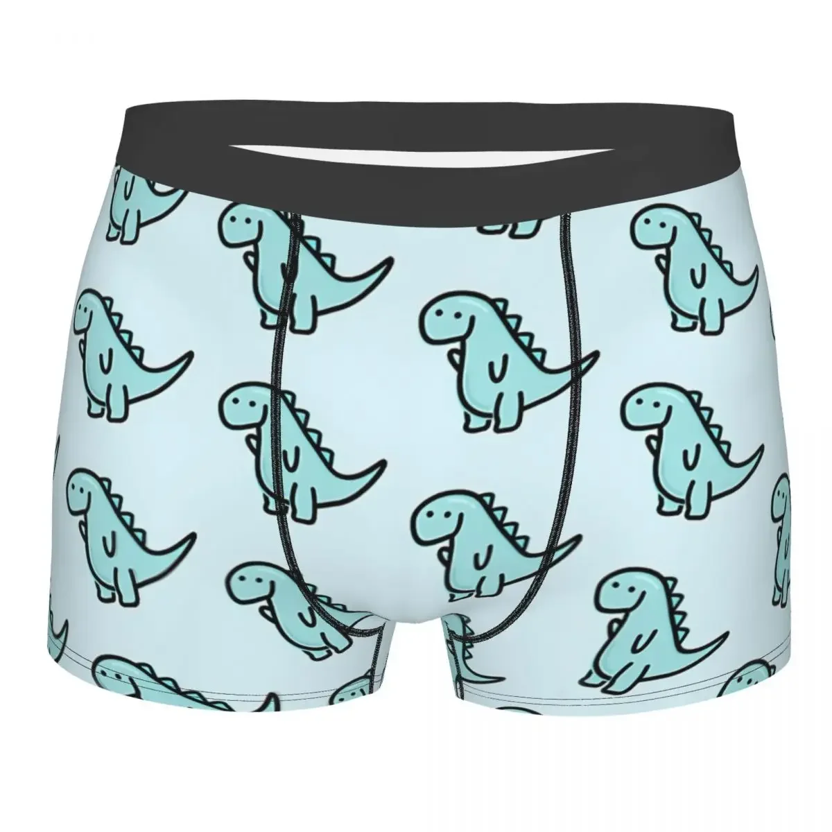

Cute Dino Man's Boxer Briefs Dinosaurs Highly Breathable Underwear High Quality Print Shorts Birthday Gifts