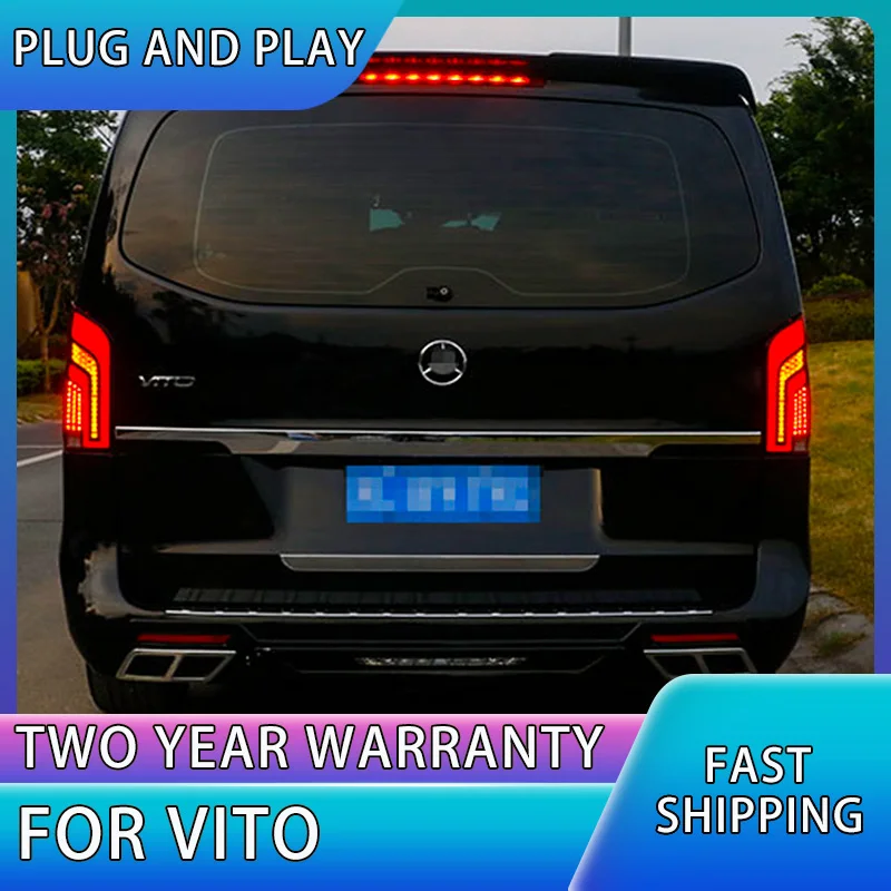 Car Styling for Benz V260 ALL LED taillight 2016-2020 for Mercedes W447 Vito V220D V250 2017 LED Rear Lamp