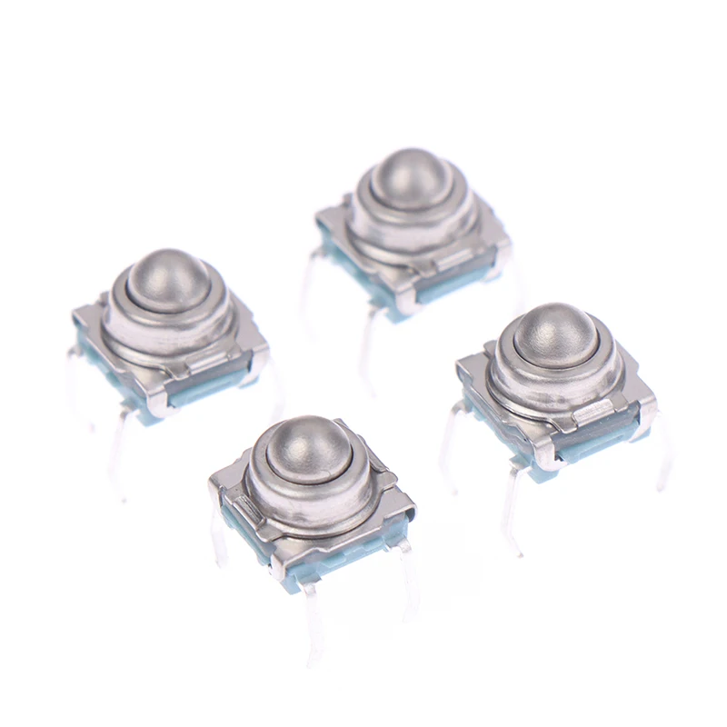 10pcs/set High Quality TS-F007 7*7 Metal Steel Ball Reset Switch DIP Type 4 Pin Tactile Switch Accessories