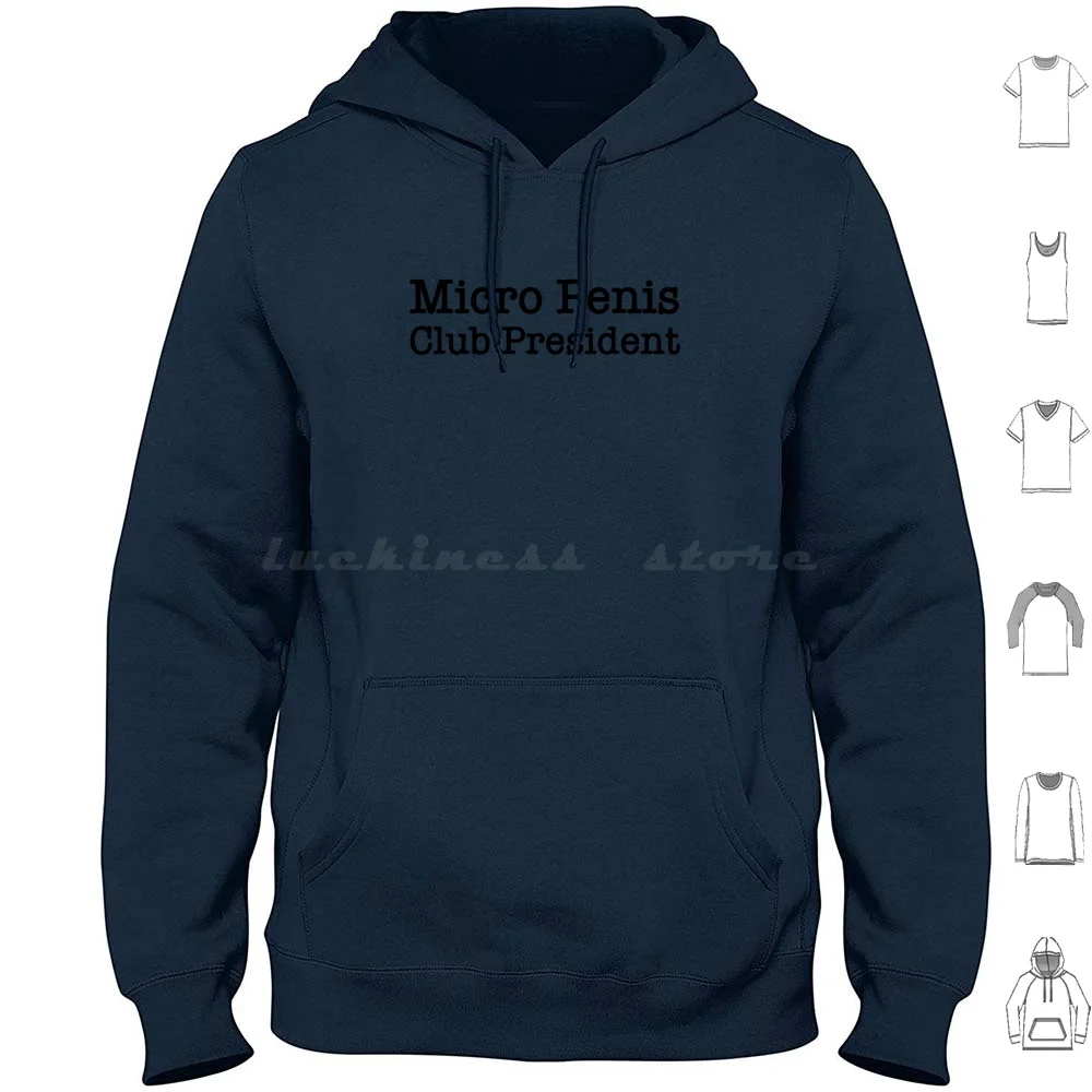 Micro Club President Hoodie Cotton Long Sleeve Micro Club President Micro Club President Funny Micro Club President