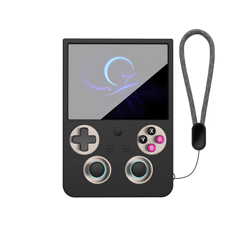 Picture 7: For Anbernic RG477V Game Console Soft Protective Silicone Case With 4Pcs Joystick Caps Soft Case RG477V Game Accessories