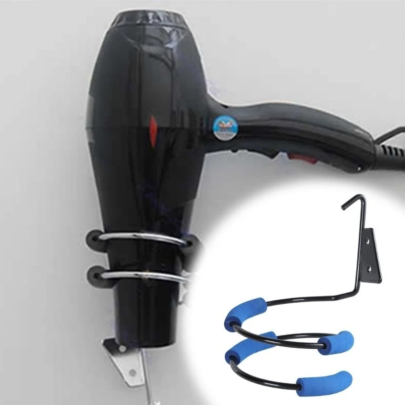 

Barber Salon Bathroom Organizer Holder Stand Wall Mount Hair Iron Dryer Blower high quality