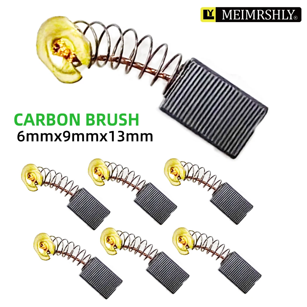 แปรงคาร์บอนมอเตอร์ไฟฟ้า MEIMRSHLY 50 ชิ้นเหมาะสําหรับการบํารุงรักษามอเตอร์แปรงคาร์บอน