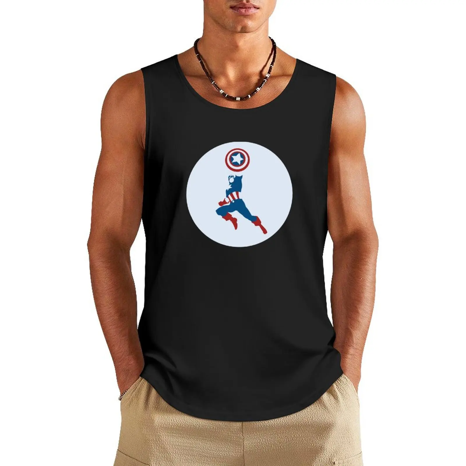 

America Tank Top clothes for men tops sleeveless t-shirts for men