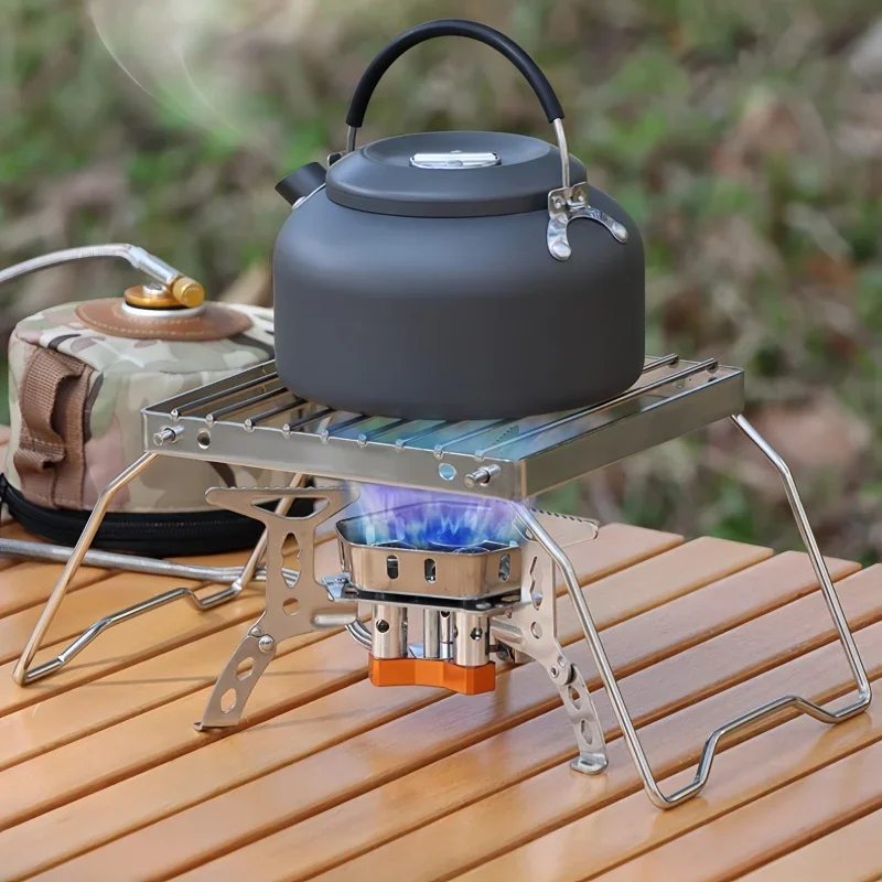 حامل موقد قابل للطي خفيف الوزن - مراجعة Camping Cooking Grate وسعره