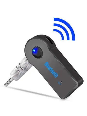 Aux Car Bluetooth 5.0 Receiver 3.5mm 3.5 AUX Jack Stereo Music Audio Car Transmitter Speaker Amplifier Wireless Adapter with Mic